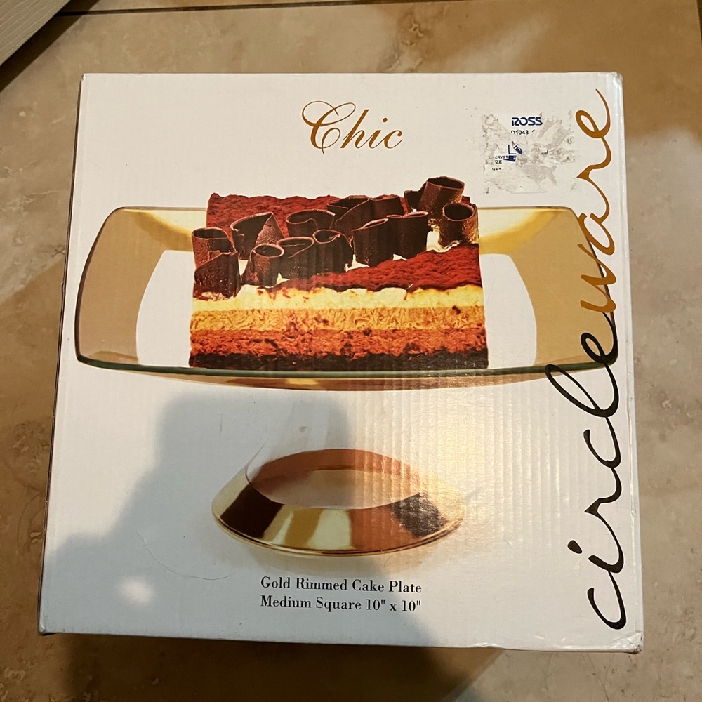 Ross cake stand holder tray decor baking display